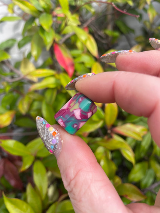 Blossom Acrylic Dreadlock Bead
