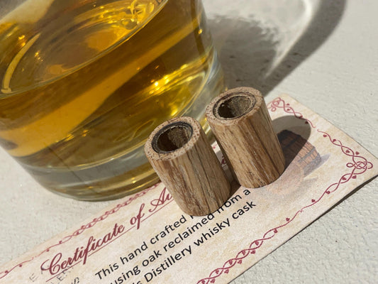 Ben Nevis distillery whisky cask Wooden Dreadlock Bead