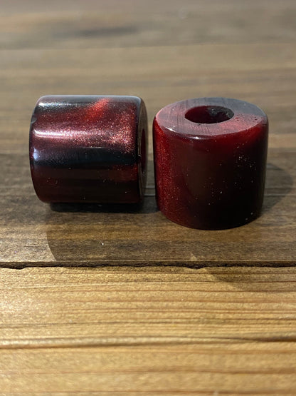 Abstract Vamp Acrylic Dreadlock Bead