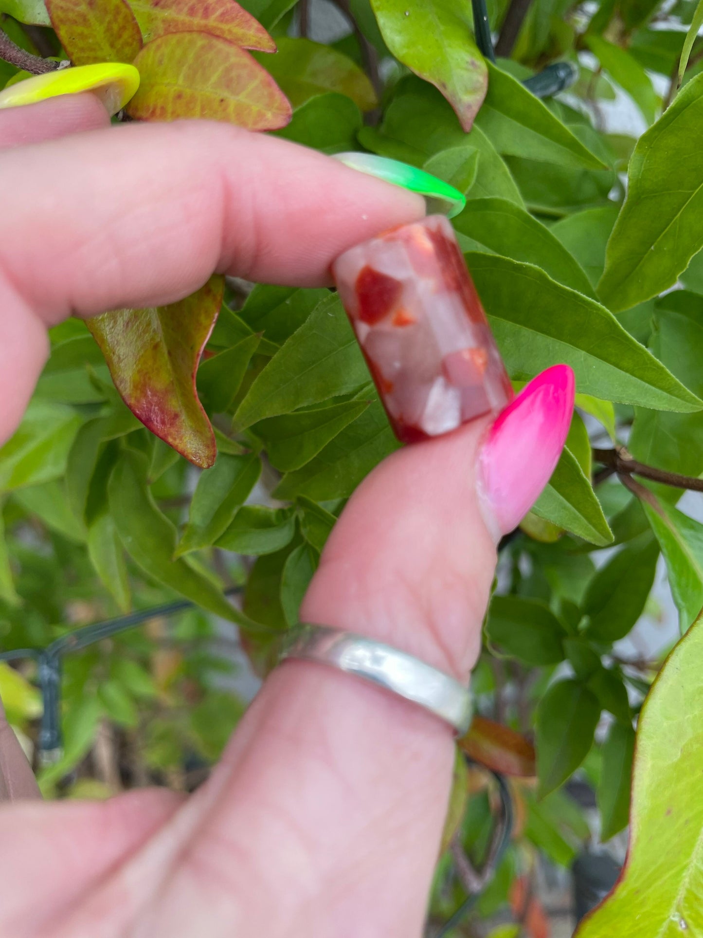 Pomegranate Acrylic Dreadlock Bead