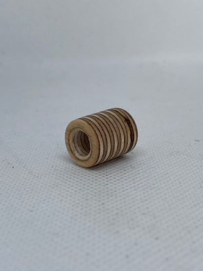 Birch Ply Wooden Dreadlock Bead