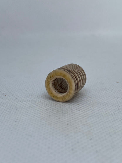 Birch Ply Wooden Dreadlock Bead