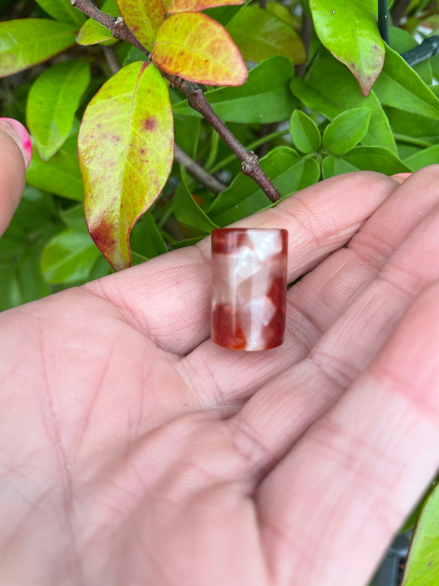 Pomegranate Acrylic Dreadlock Bead