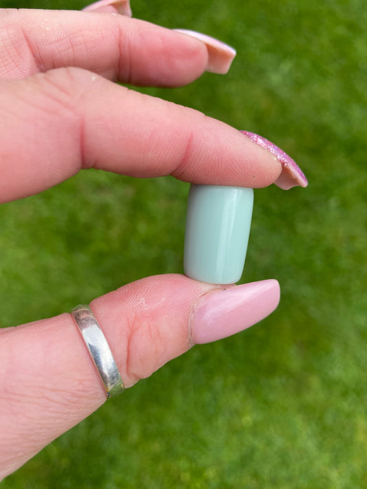 Sage Green Acrylic Dreadlock Bead