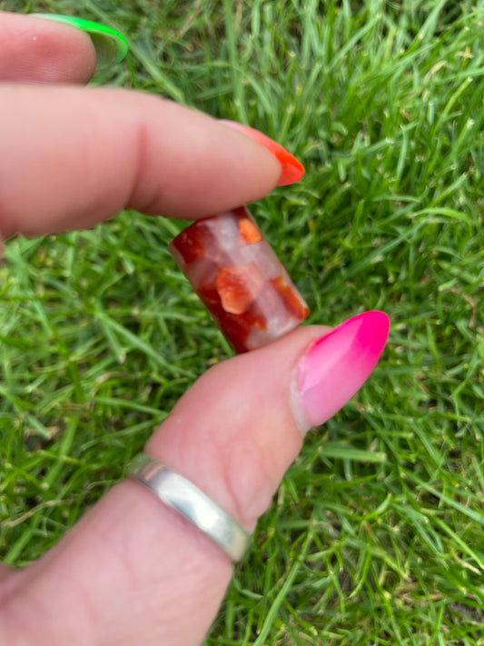 Pomegranate Acrylic Dreadlock Bead